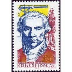 Timbre Yvert No 2667 Bicentenaire de la révolution, Gaspard Monge