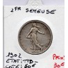 2 Francs Semeuse Argent 1902 TTB-, France pièce de monnaie