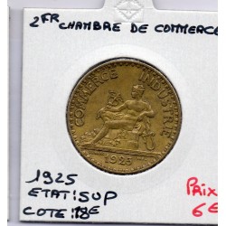 Bon pour 2 francs Commerce Industrie 1925 Sup, France pièce de monnaie