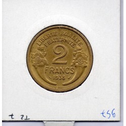 2 francs Morlon 1938 Sup, France pièce de monnaie