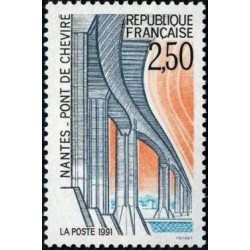 Timbre Yvert No 2704 Nantes, Le Pont de Cheviré