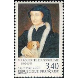 Timbre Yvert No 2746 Marguerite d'Angouléme, 500e anniversaire de sa naissance