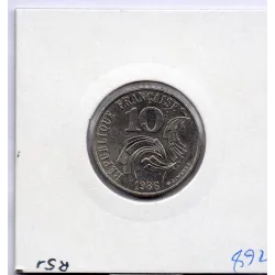 10 francs Jimenez 1986 bretagne touchant Listel Sup, France pièce de monnaie