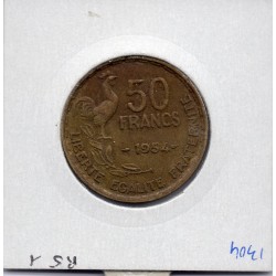 50 francs Coq Guiraud 1954 TTB+, France pièce de monnaie
