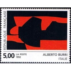 Timbre Yvert No 2780 Alberto Burri, création pour la Poste