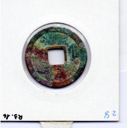 Dynastie Tang, Kai Yuan Tong Bao 2eme Type 718-732 TB, Hartill 14.4c pièce de monnaie