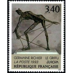 Timbre Yvert No 2798 Germaine Richier, Le Griffu