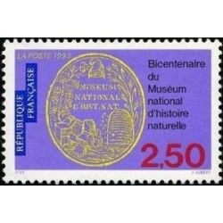 Timbre Yvert No 2812 Muséum national d'histoire naturelle, bicentenaire