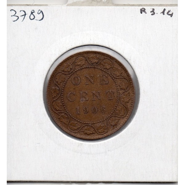 Canada 1 cent 1906 Sup, KM 8 pièce de monnaie