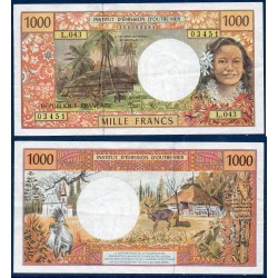 Polynésie Française Pick N°2k , Sup- Billet de banque de 1000 Francs 2010-2012