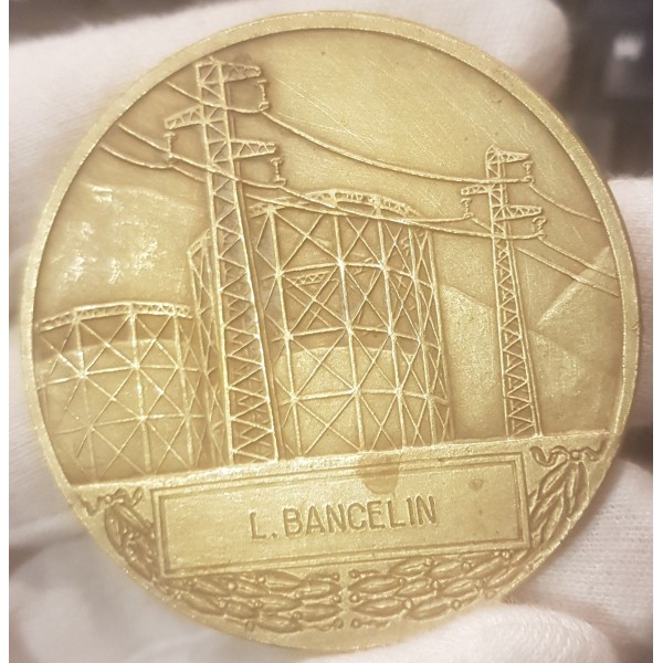 Médaille du travail EDF GDF prométhée , Dropsy poincon triangle