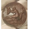 Medaille naissance Henri V comte de Chambord, gayrard 1820 bronze