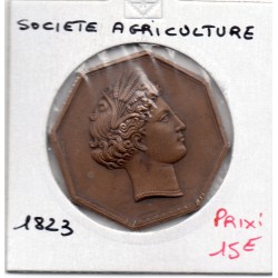 Medaille Societe Agriculture de Melun 1823, Dubois