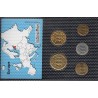 Estonie Série 5 pièces 1994-2008 FDC pièces de monnaie