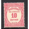 Timbre France Taxes Yvert 56 Type Recouvrement 10c Rose neuf **