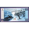 Antarctica ,Billet commémoratif de 1 dollar Banquise 1999