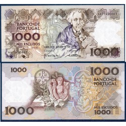 Portugal Pick N°181h, Sup Billet de banque de 1000 Escudos 1992
