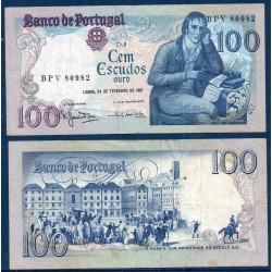 Portugal Pick N°178b, TTB Billet de banque de 100 Escudos 24.2.1981