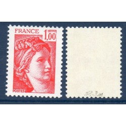 Timbre France Yvert No 1972a sans phosphore variété Type Sabine