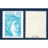 Timbre France Yvert No 1976b sans phosphore variété Type Sabine