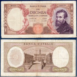 Italie Pick N°97e, Billet de banque de 10000 Lire 1970