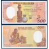 Guinée Equatoriale Pick N°20, Billet de banque de 500 francos 1985