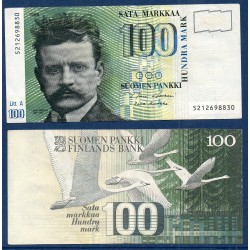 Finlande Pick N°119, Billet de banque de 100 markka 1986