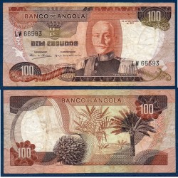 Angola Pick N°101, Billet de banque de 100 Escudos 1972