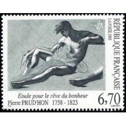 Timbre Yvert No 2927 Etude pour le rêve du bonheur par Pierre Prud'hon