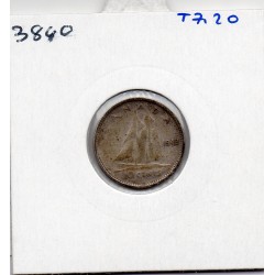 Canada 10 cents 1943 TTB, KM 34 pièce de monnaie