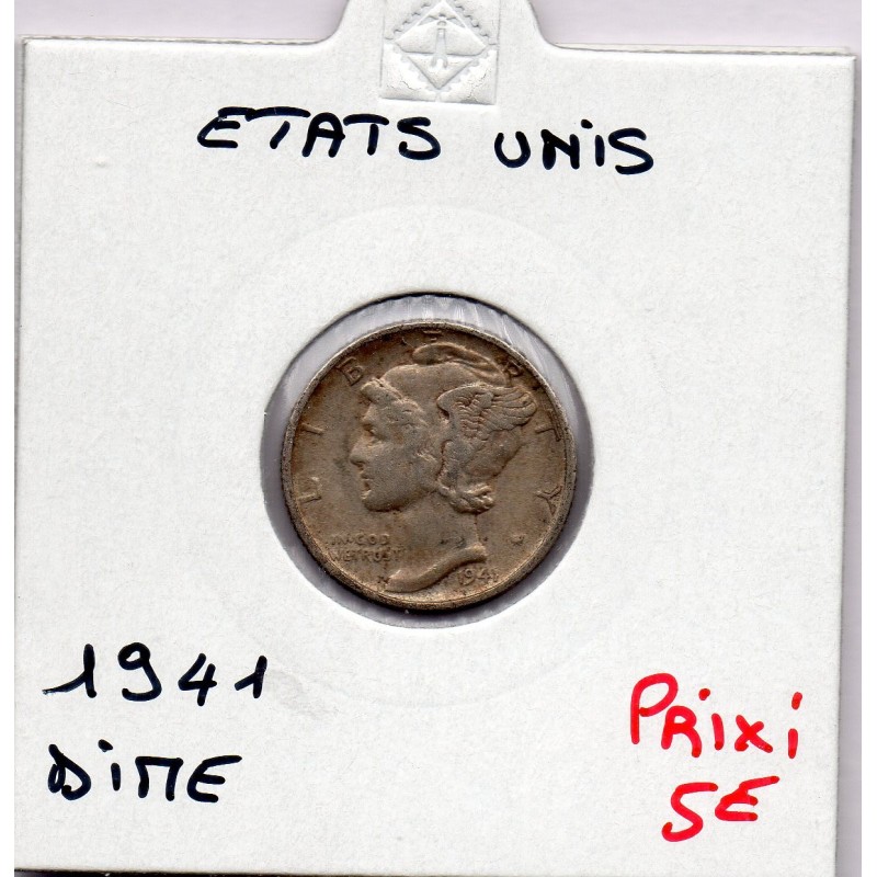 Etats Unis dime 1941 Sup-, KM 140 pièce de monnaie