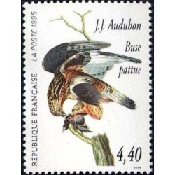 Timbre Yvert No 2932 Audubon, série arts décoratifs, les oiseaux