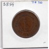 Etablissement des Détroits 1 cent 1875 TTB+, KM 9 pièce de monnaie