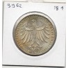 Allemagne RFA 10 deutche mark 1972 D, Sup KM 132pièce de monnaie