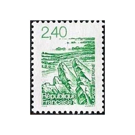 Timbre Yvert No 2949 Les régions Françaises, la Bretagne