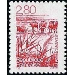 Timbre Yvert No 2952 Les régions Françaises, la Camargue