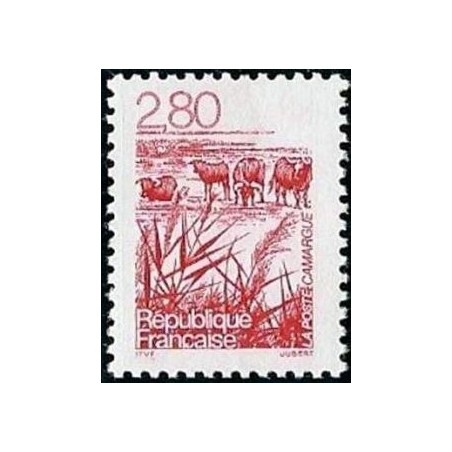 Timbre Yvert No 2952 Les régions Françaises, la Camargue