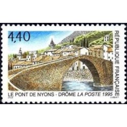Timbre Yvert No 2956 Le pont de Nyons dans la Drôme