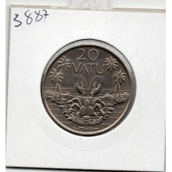 Vanuatu 20 Vatu 1983 Sup, KM 7 pièce de monnaie