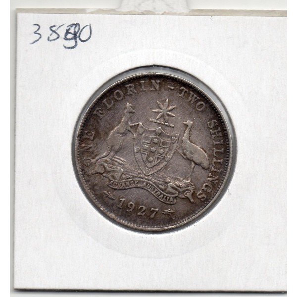 Australie florin 1927 TTB, KM 27 pièce de monnaie