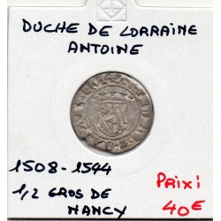 Duché de lorraine, Antoine (1508-1544) 1/2 gros