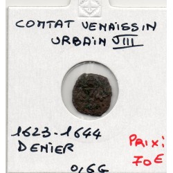 Comtat Venaissin, Urbain VIII (1623-1644) Liard pièce de monnaie
