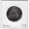Teston 4eme type 1577 H La Rochelle Henri III pièce de monnaie royale