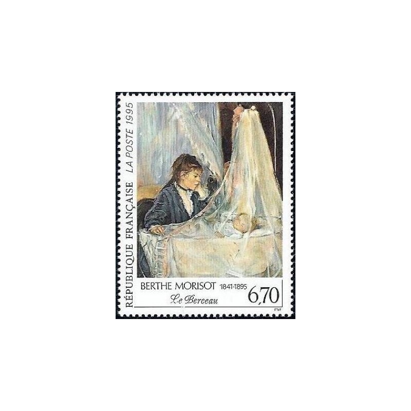 Timbre Yvert No 2972 Berthe Morisot, Le Berceau