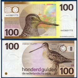 Pays Bas Pick N°97a, Billet de Banque de 100 Gulden 1977
