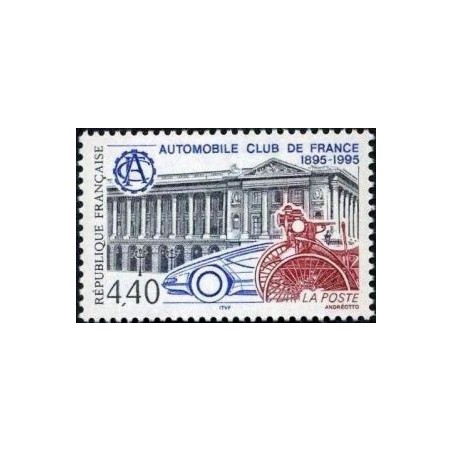 Timbre Yvert No 2974 Automobile Club de France, centenaire