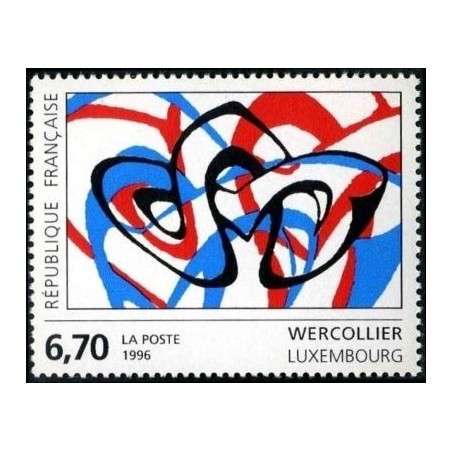 Timbre Yvert No 2986 Wercollier, oeuvre originale