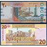 Soudan Pick N°74a, Billet de banque de 20 Pounds 2011