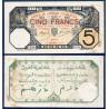 AOF Pick 5Bb, TTB Billet de banque de 5 Francs 1922