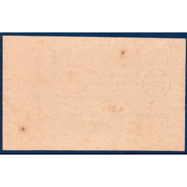 5 sols Fêtes patriotiques de la Jeunesse An CVIII Spl Billet de confiance